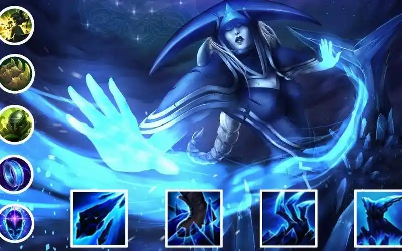 冰霜女巫丽桑卓蒙太奇所有人都将臣服只是时机未到