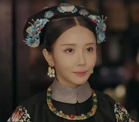 潘时七饰嘉嫔延禧攻略