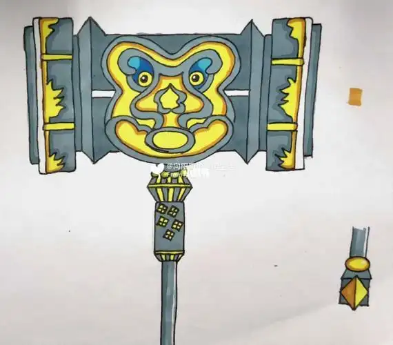 人物简笔画●斗罗大陆唐三简笔画●昊天锤简笔画●圣保罗大教堂简笔画