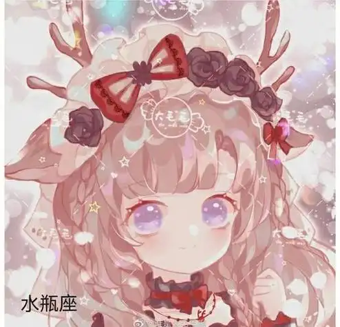 十二星座的动漫头像女生闺蜜情侣 动漫头像图片大全 -【爱个性】