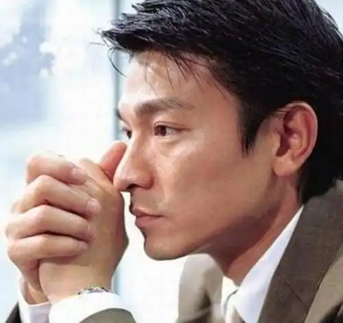 头像黑白明星男生刘德华