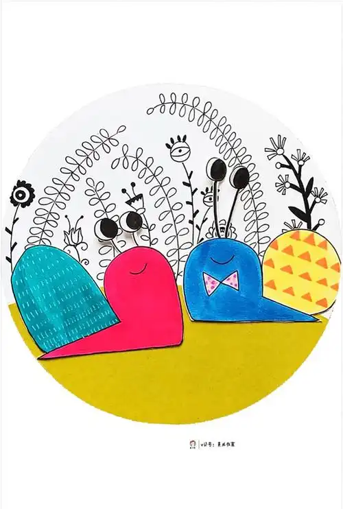 儿童画,创意美术