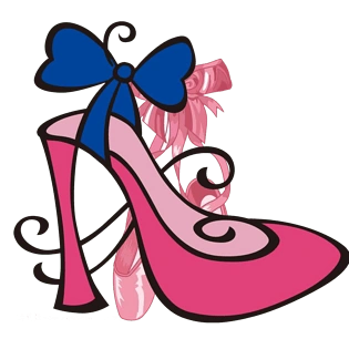 高跟鞋pngpsd2000*2000蝴蝶结高跟鞋pngpsd2000*2000卡通手绘粉色系列