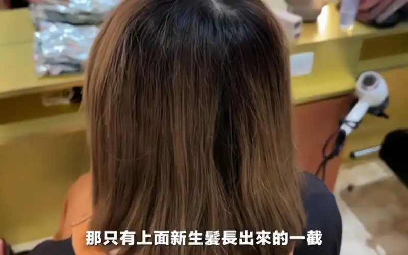 多段发染灰棕色,短发妹子头发一染完,颜值马上不一样