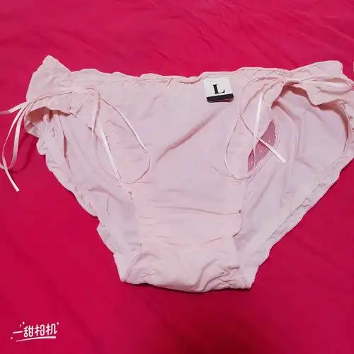 性感纯欲内裤女生高颜值镂空网纱爱心低腰内裤可爱少女木耳蕾丝边