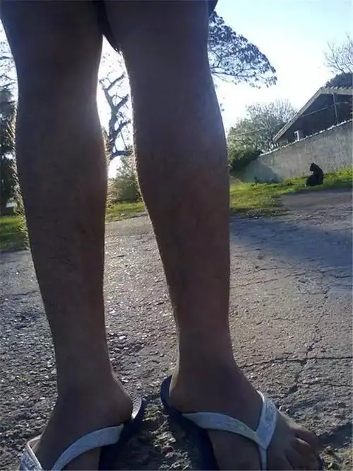 女朋友腿毛比你长,你接受么?