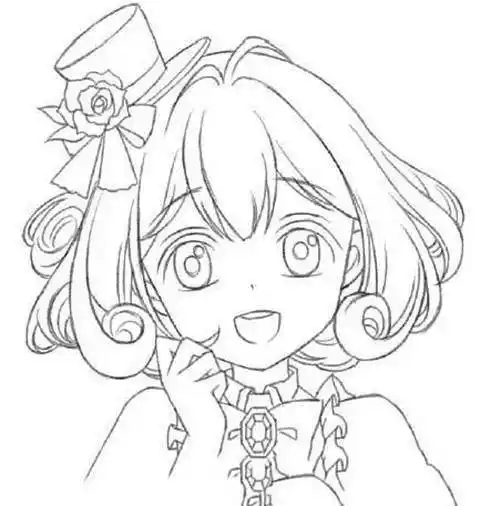 绘画动漫人物教程(新手如何画女孩人物)