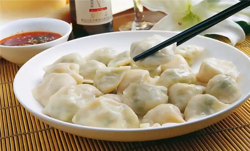 韭菜肉水饺,好吃有诀窍,教你调馅用料和比例,饺子不好吃才怪