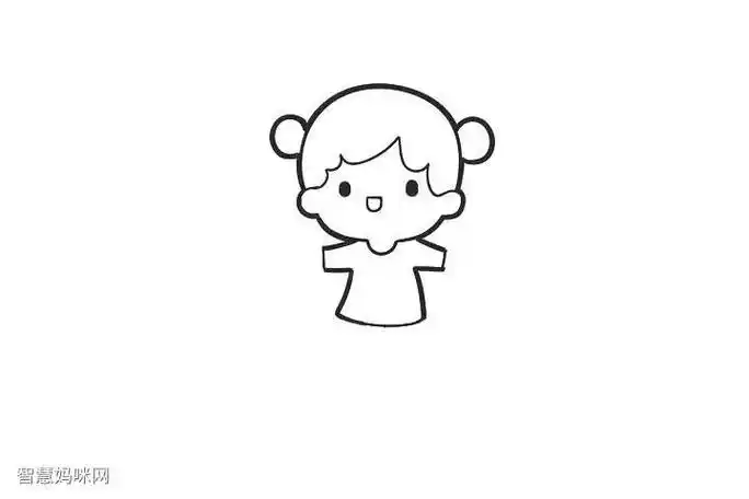 画简笔画教程绘画吧-画画简笔画可爱小女孩马住教小朋友吧可爱睡觉小