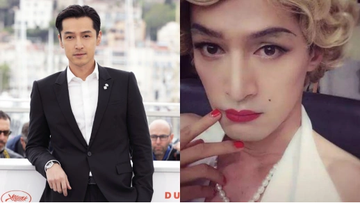 不输女明星的男扮女装,胡先煦长发甜美如校花