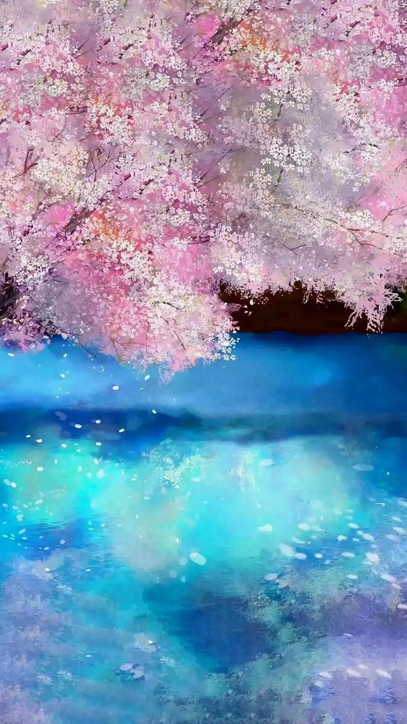 唯美古风壁纸 | 风急桃花也似愁,点点飞红雨