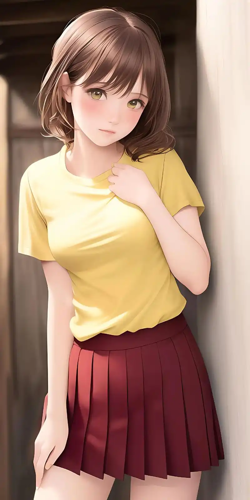 (4k全面屏壁纸)可爱甜美的小姐姐.#二次元 可爱的小姐姐# - 抖音