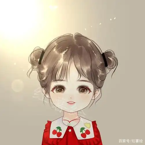 送给自己的最美漫画头像,你就像一束光那样炫目