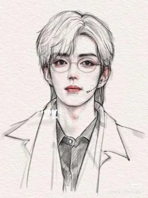 与肖战做同事belike##肖战扎了小辫儿