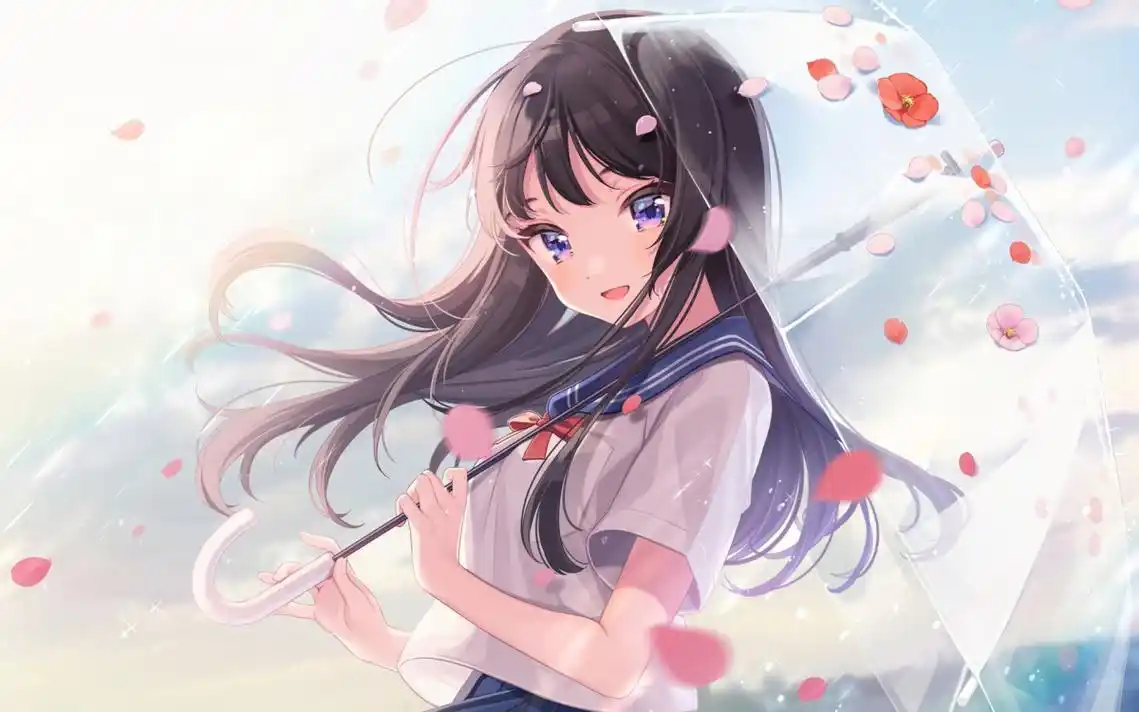 治愈系动漫萌妹壁纸大全59