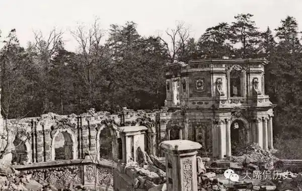 圆明园毁灭前的资料原来圆明园被烧前是这样的