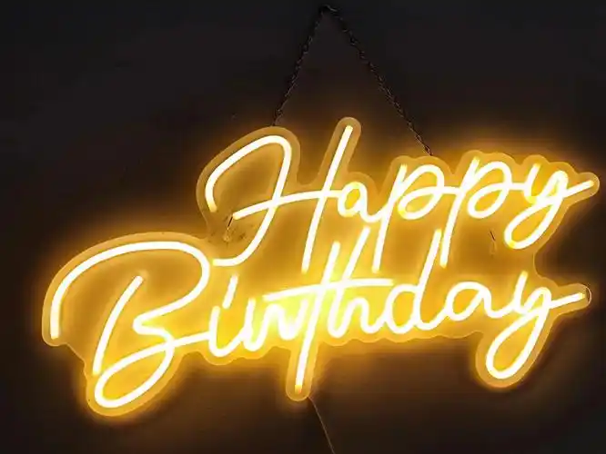 happy birthday字母 创意led氛围灯霓虹灯零售批发生日快乐-阿里巴巴