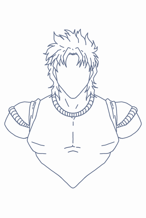 花京院典明波鲁那雷夫阿布德尔后面会慢慢加上四五的加上了一二部