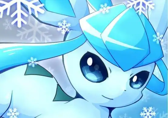 这位宝可梦是伊布通过冰之石进化成的神奇宝贝,当然了大家知道伊布