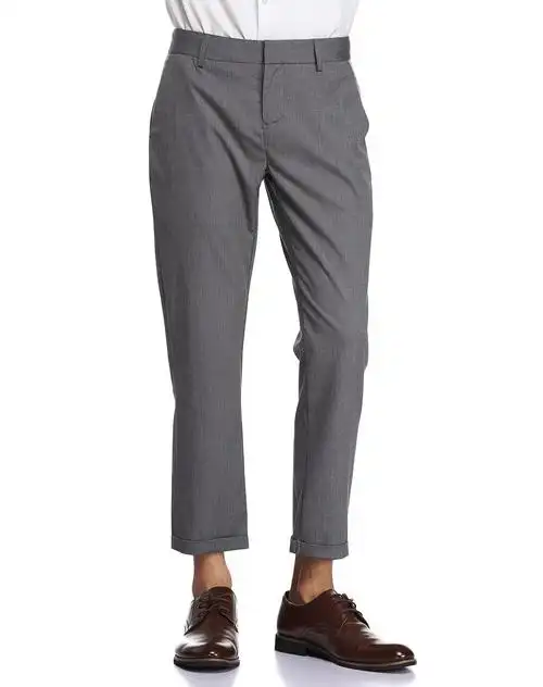 灰色简洁百搭休闲裤