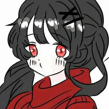 二次元病娇血腥头像最恐怖的红衣病女头像