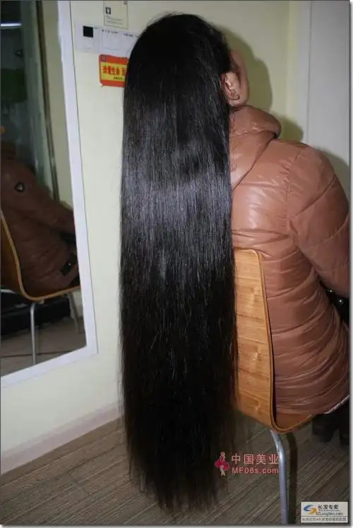 一刀剪下这要黑亮大辫-来来往往214#(6) 剪发_中国长发
