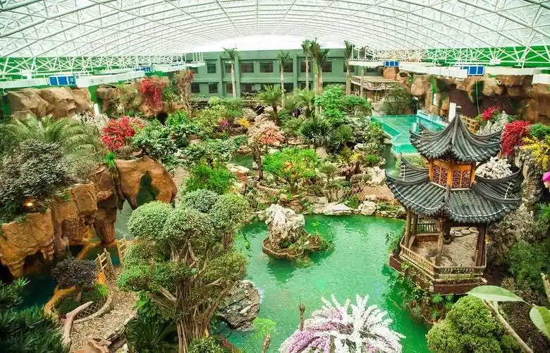 中国最美冰雪温泉带吉林市孤店子九大温泉纵享冬日激情