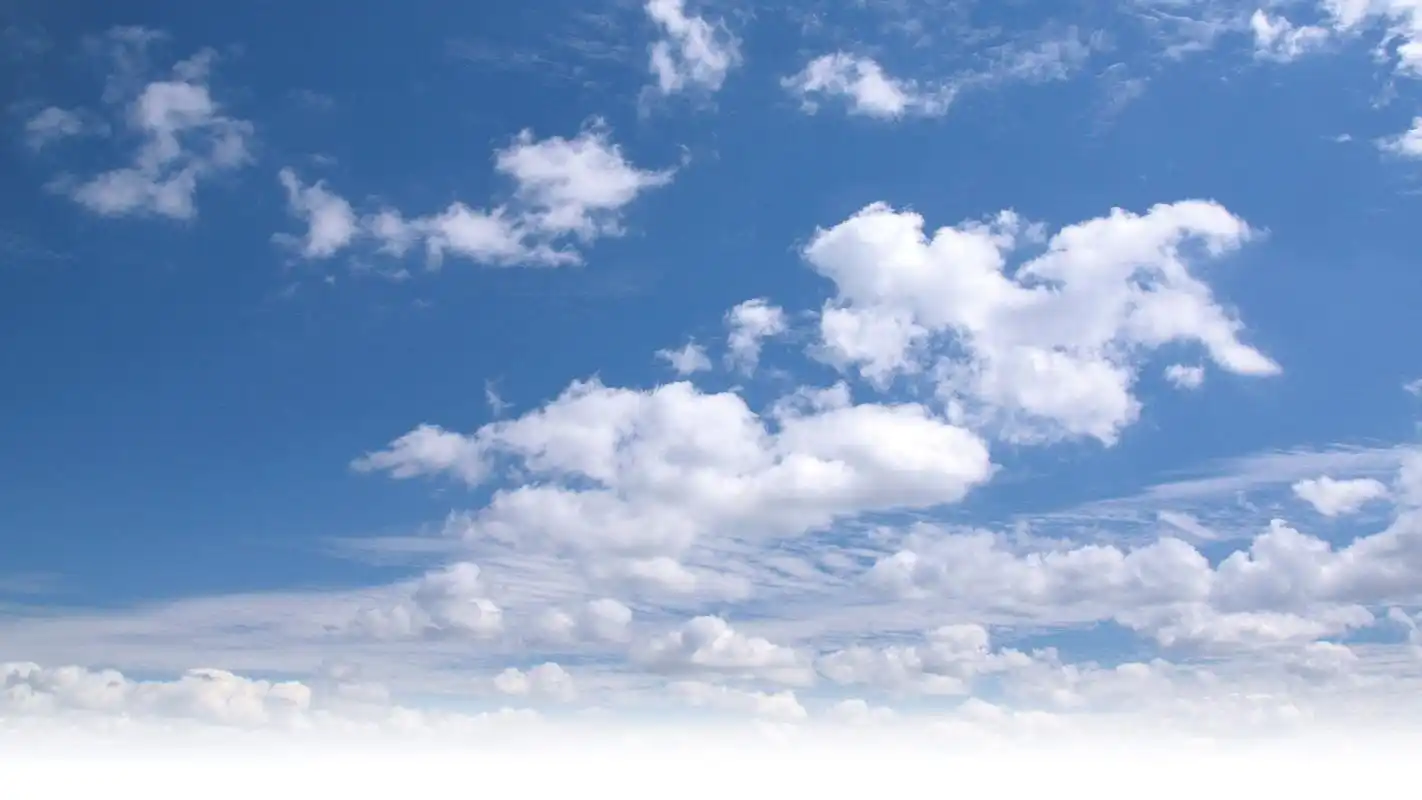 唯美的天空云朵壁纸
