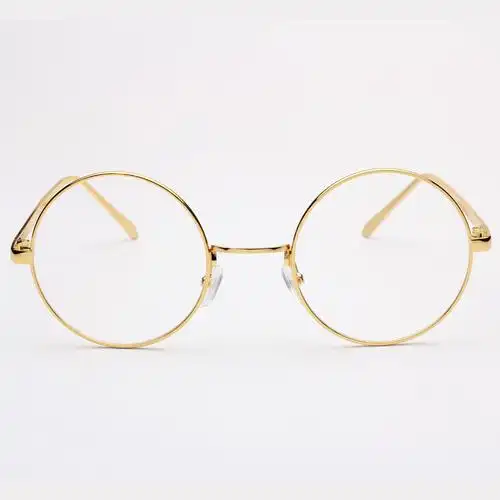 全金属潮人圆形复古眼镜框8890超轻眼镜架平光镜原宿同款近