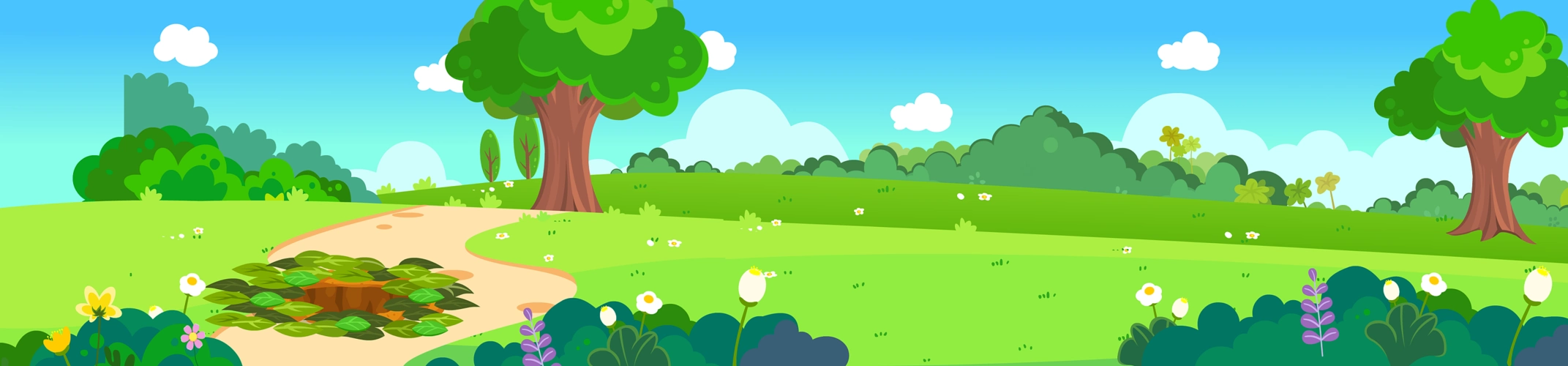 q版低龄儿童动画场景