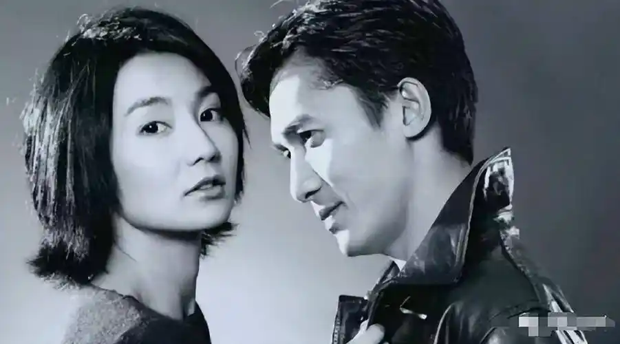 看了梁朝伟和张曼玉2001年的一张合照,才明白她为何选择与狗为伴