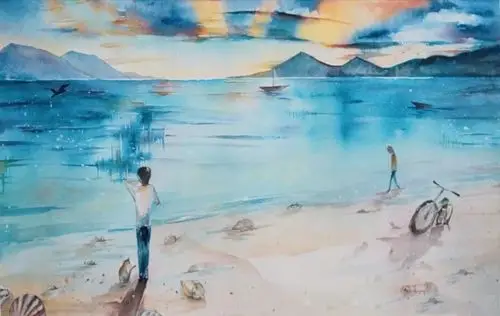 肖战点了点头,小心翼翼地掀开了白布,"这可是我画了好久的,也是我