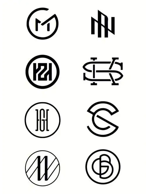 logo设计高级感极简的字母logo设计