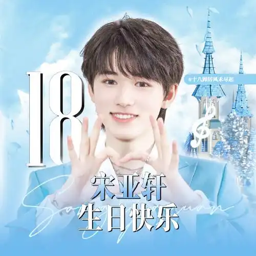 4十八岁成人礼应援-【十八岁生日版头及头像应援】星河湾辗转,一岁一