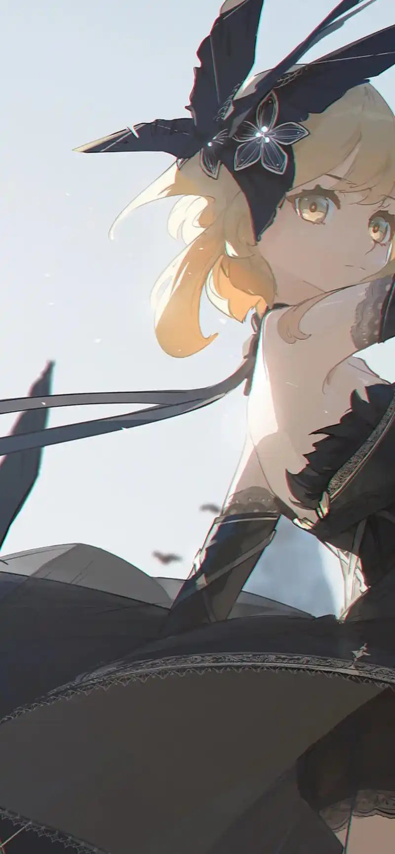 原神旅行者荧妹壁纸.#原神 #原神壁纸 #荧妹 - 抖音