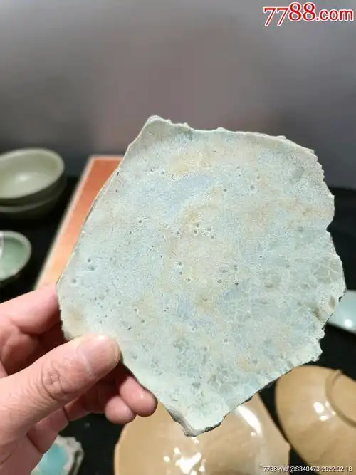 宋龙泉官窑瓷片标本