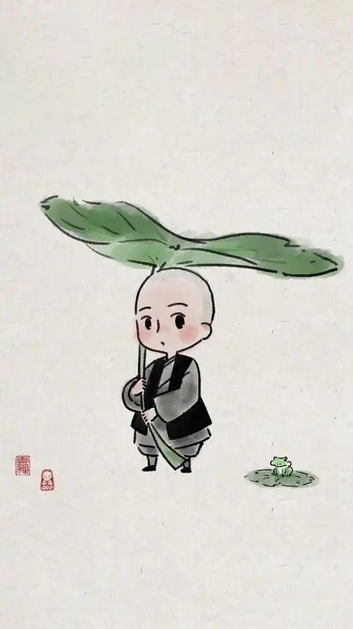 一禅小和尚壁纸手机壁纸