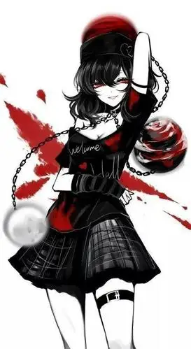 病娇系二次元动漫女生头像没有你的世界毁了也无所谓