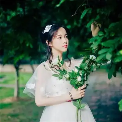 小清新女生唯美头像图片2021最新版你情深似海却不曾为我而蓝