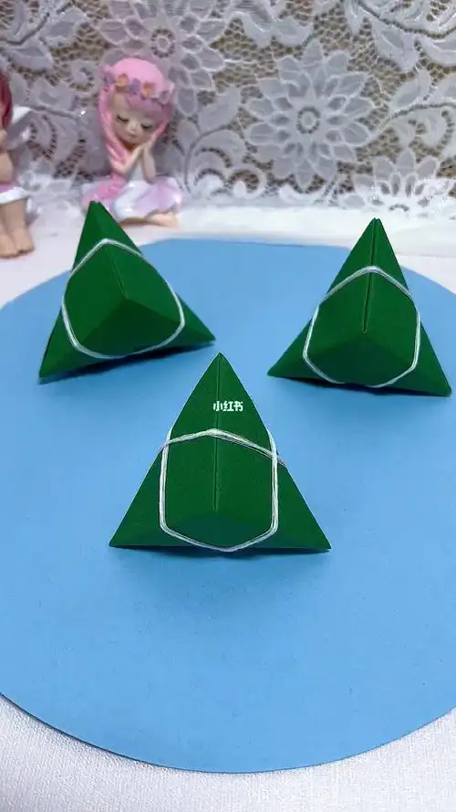 儿童创意手工  #折纸教程  #端午节粽子  #端午节