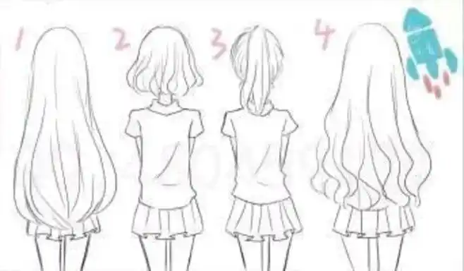 闺蜜二人背影简笔画简笔画背影学生闺蜜手拉手背影简笔画美女背影合影