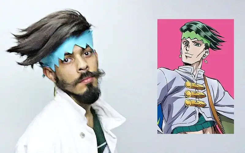 ngelrodztv岸边露伴发型教程jojo的奇妙冒险