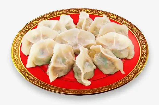 美味盘装饺子