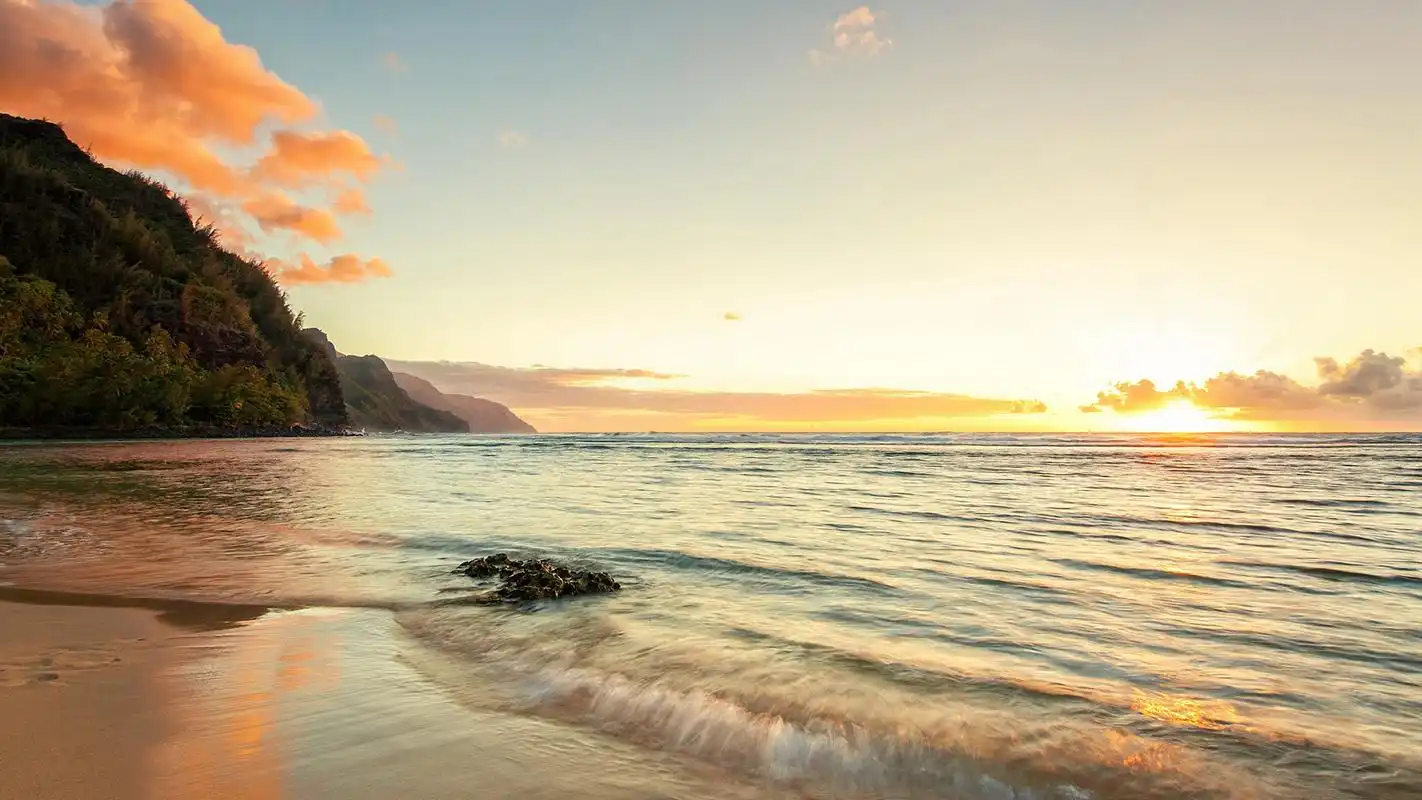 清新唯美海边风景桌面壁纸