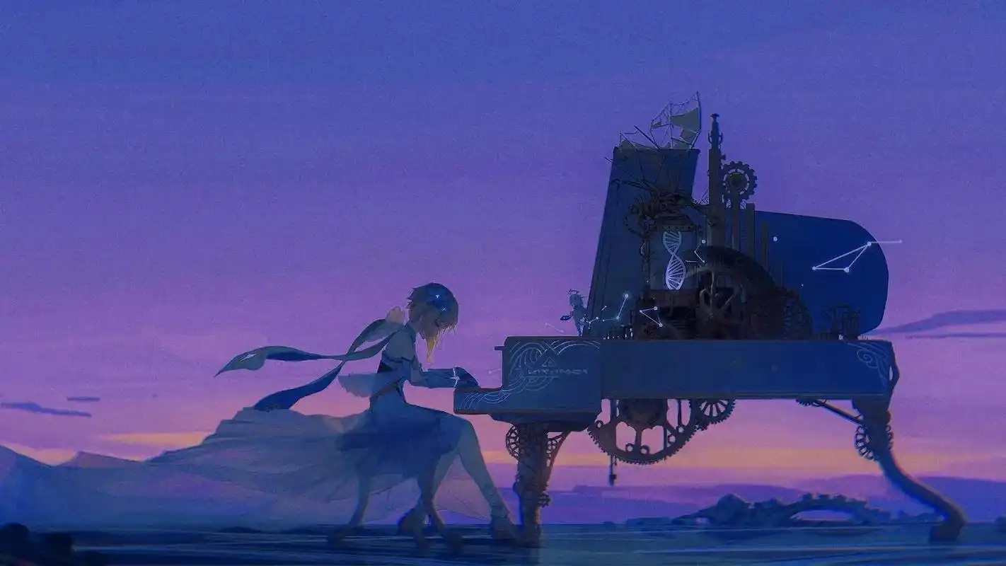 静静的聆听#原神 #仲夏夜之梦 #原神壁纸  - 抖音