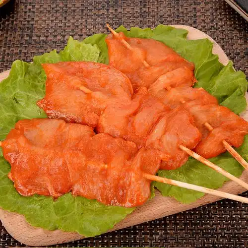 正全全壹里脊肉串鸡肉串单冻大串手抓烧烤油炸其它生肉制品