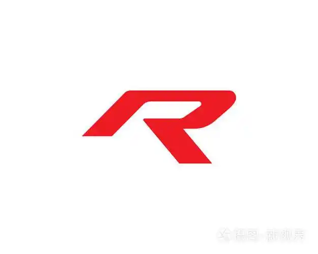 r 字母标志模板