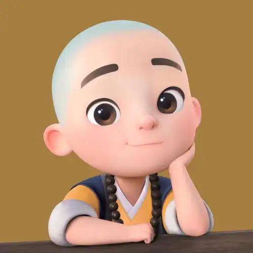 以"一禅小和尚"为例,大禹给其的定位是正在修行的懵懂小和尚,走温暖