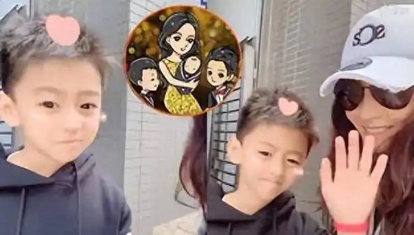 张柏芝带三胎儿子现身,5岁张礼承身高猛长,曝孩子生父争抚养权_张立成