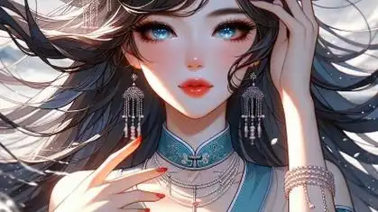 绝美古风 #美图分享 #动漫少女 #古装仙女插画图集 #欢迎取图